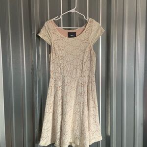 Maeve Cream Floral Lace Blouse